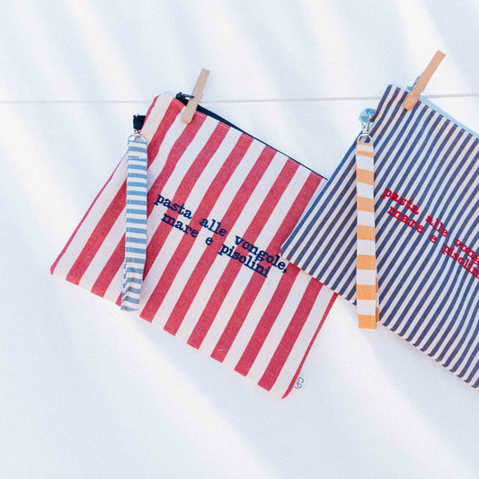 pasta alle vongole, mare e pisolini