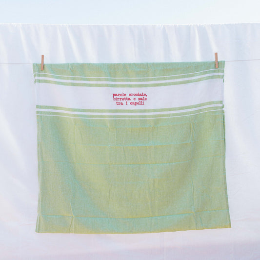 parole crociate, birretta e sale tra i capelli