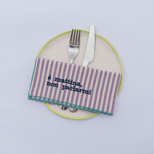 è mattina, non parlarmi