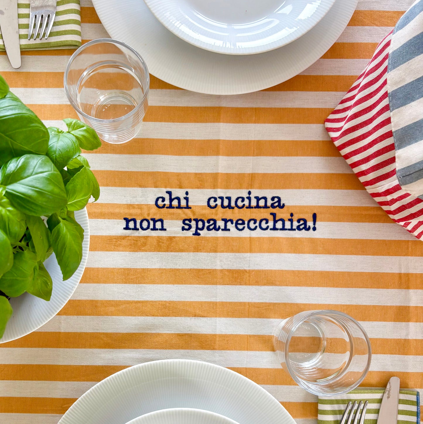 chi cucina non sparecchia!