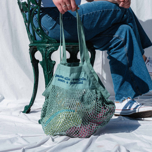 pasta alle vongole, mare e pisolini