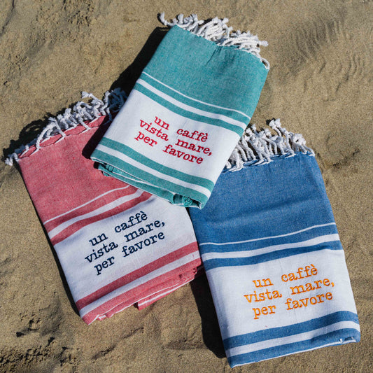 un caffè vista mare, per favore