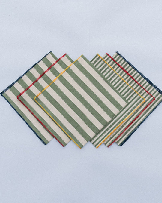 righe grandi verdi salvia